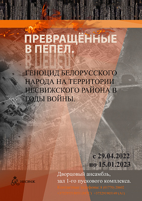  «Превращенные в пепел. Геноцид белорусского народа на территории Несвижского района в годы войны»